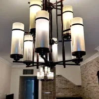 لوستر|لوستر و چراغ آویز|ری, علایین|دیوار