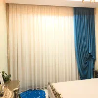 پرده ترک خامه دوزی با والان ترک|پرده، رانر، رومیزی|مشهد, آزادشهر|دیوار