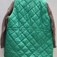 پافر سبز رنگ  بسیار زیبا و کاربردی|لباس|شیروان (خراسان), |دیوار