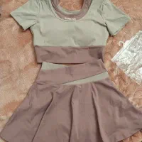 ست کراپ دامن فلامنت ورزشی مناسب باشگاه