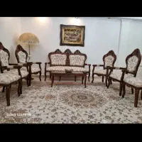 مبل استیل چوب گردو فروشی