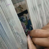 فرش زرنیم نیمه کاره|فرش|تبریز, |دیوار