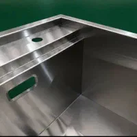 سینک آشپزخانه باکسی دست‌ساز
