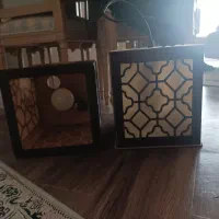 لوستر پی وی سی دو عدد سالم و تمیز