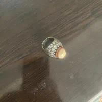 انگشتر‌قدیمی‌بابا‌قوری‌نقر‌عیار‌‌پایین