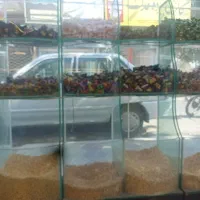 قفسه و دکور آجیل|فروشگاه و مغازه|مشهد, نیزه|دیوار