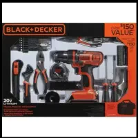 دریل شارژی بلک اند دیکر و پک ابزار