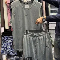 ست رکابی و شلوارک ورزشی مردانه پوما در 6 رنگ