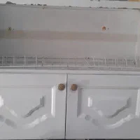 فروش کابینت فلزی زمینی ۲در زیر سماوری زیر سینک ۸۰|مصالح و تجهیزات ساختمان|رباط‌کریم, الارد|دیوار