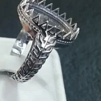 نیروی مخراج کاری انگشتر نقره