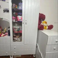 تخت و کمد و همراه تشک|تخت و سرویس خواب|گرگان, |دیوار