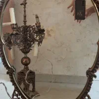 آیینه شمعدان قدیمی