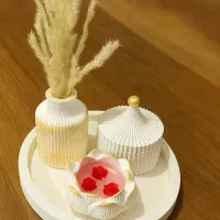 دکوری جا شمعی و سنگی