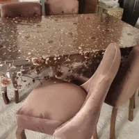 مبلمان ۸ نفره و ناهارخوری ۶ نفره|مبلمان خانگی و میز عسلی|کیش, |دیوار