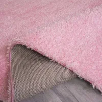 فرش پشمی صورتی