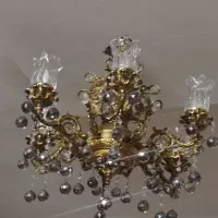 دو عدد لوستر شش شاخه