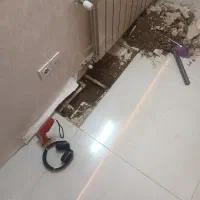 تاسیسات تشخیص ترکیدگی نشت یابی لوله کشی رفع نم