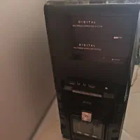 کیس کامپیوتر و کیبورد و موس