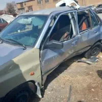 پراید تصادفی
