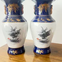 گلدان سورمه ای چینی خارجی