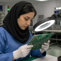 اپراتور کنترل کیفی چشمی