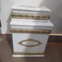 سطل آشغال و جا دستمال کاغذی