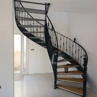 پله ، طراحی و ساخت کف پله چوبی وسوناخشک|خدمات پیشه و مهارت|آمل, |دیوار