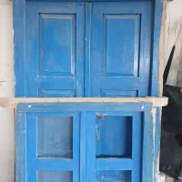 درب پنجره چوبی