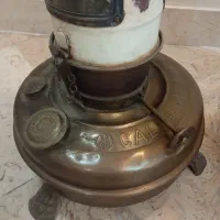 چراغ نفتی عتیقه آنتیک قدیمی|کلکسیون اشیاء عتیقه|تهران, نیروی دریایی|دیوار
