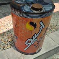 بشکه فلزی نفت یا روغن 20 لیتری