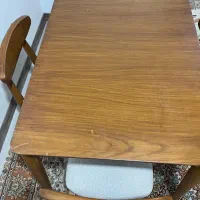 میز چوبی ۴نفره|میز و صندلی غذاخوری|گنبد کاووس, |دیوار
