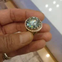 انگشتر موزنایت درشت اصلی|جواهرات|قم, شاه ابراهیم|دیوار