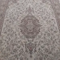 یک جفت فرش ۹ متری ۵۰۰ شانه نگین مشهد مدل حنانه کرم