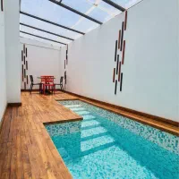 اجاره روزانه ویلایی ۴ چهار خوابه استخر آبگرم دربست