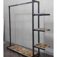 رگال لباس ترکیب چوب و فلز (سری ۱)