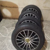 رینگ16پر OZ سایز 13پرایدی لاستیک کره ای خارجی 80در|قطعات یدکی و لوازم جانبی|تهران, سلیمانی|دیوار
