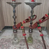 قلیون دوقلو برنجی افسانه ای