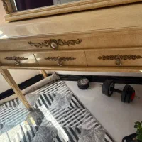 آینه کنسول چوبی