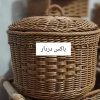 انواع سبد حصیری پلاستیکی|صنایع دستی و سایر لوازم تزئینی|فرمهین, |دیوار