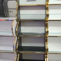 قفسه/اجیل  طبقه / طبقه استند mdf آبشاری طبقاتی