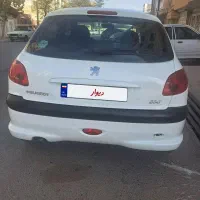 پژو ۲۰۶ سفید تیپ ۲ مدل ۹۹|خودرو سواری و وانت|مشهد, آزادشهر|دیوار