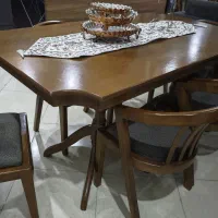 فروش میز ناهارخوری 6 نفره در حد نو|میز و صندلی غذاخوری|گرگان, |دیوار