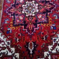فرش هریس تاجری اصل با نخ جهره|فرش|اهر, |دیوار