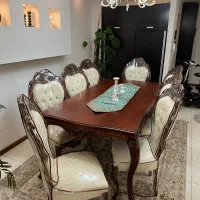 میز غذاخوری استیل