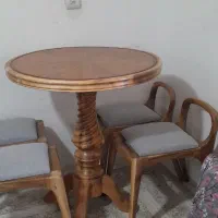 میز غذا خوری چوب