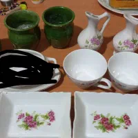 شیشه آب آبلیمو ابغوره جاکره جاقاشقی کشویی فنجان