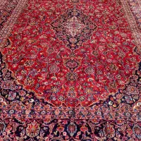 ۶تخته ۱۲ متری دستبافت کاشان ومشهد شهربافت|فرش|میانه, |دیوار