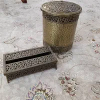 ست سطل و جا دستمالی