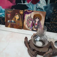 تعدادی وسایل دکوری سالم و تمیز قیمت مناسب|صنایع دستی و سایر لوازم تزئینی|تهران, یافت آباد جنوبی|دیوار