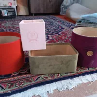 هفت تا باکس گل طبیعی تمیز و مرتب